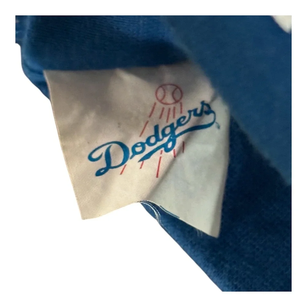Dodgers Fuzz Head‎ Wig Youth One Size Blue Novelty Hat Costume Fan Gear